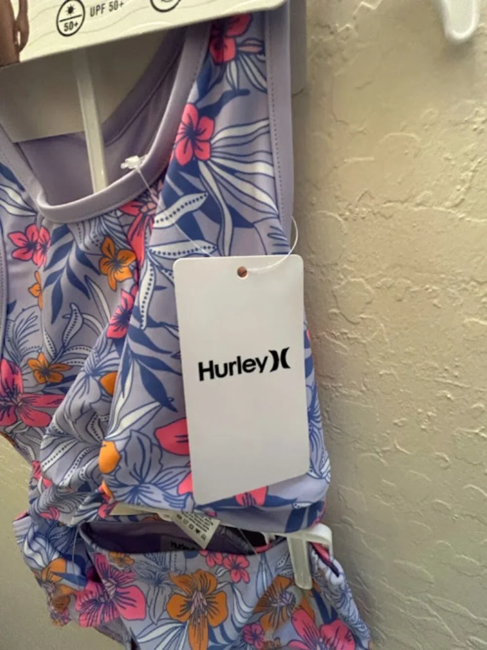 New! Hurley Girls 2-Piece Tankini - fun and sylish!